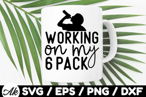 Working on my 6 pack svg SVG akazaddesign 