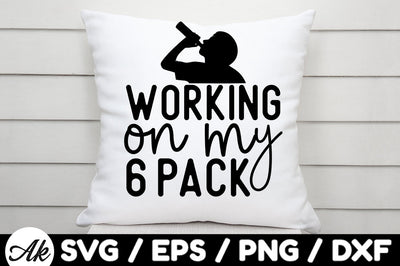 Working on my 6 pack svg SVG akazaddesign 