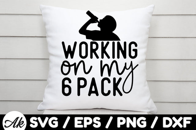 Working on my 6 pack svg SVG akazaddesign 