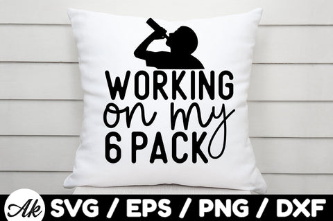 Working on my 6 pack svg SVG akazaddesign 