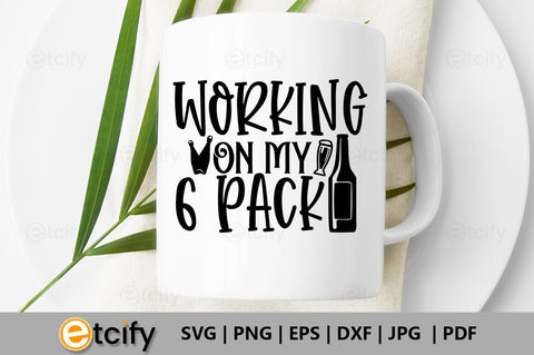 Working on my 6 pack SVG SVG etcify 