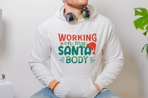 Working on my santa body SVG SVG DESIGNISTIC 