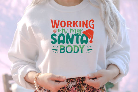 Working on my santa body SVG SVG DESIGNISTIC 