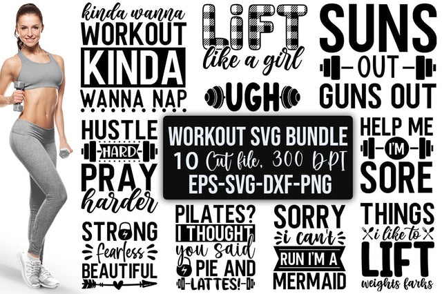 Workout SVG bundle SVG SH_Tee store 