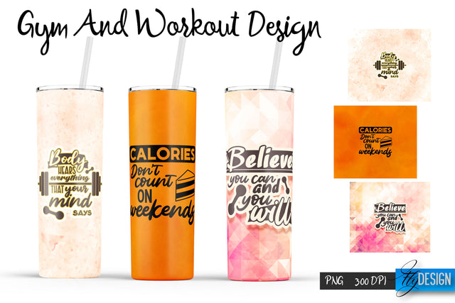 Workout Tumblers. Skinny 20 Oz Wrap. 26 Sublimation Fly Design 