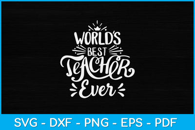 World Best Math Teacher Ever Svg Design SVG artprintfile 