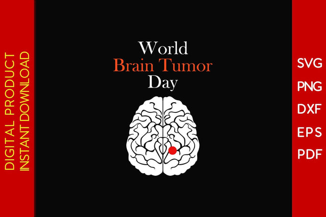 World Brain Tumor Day SVG PNG PDF Cut File SVG Creativedesigntee 