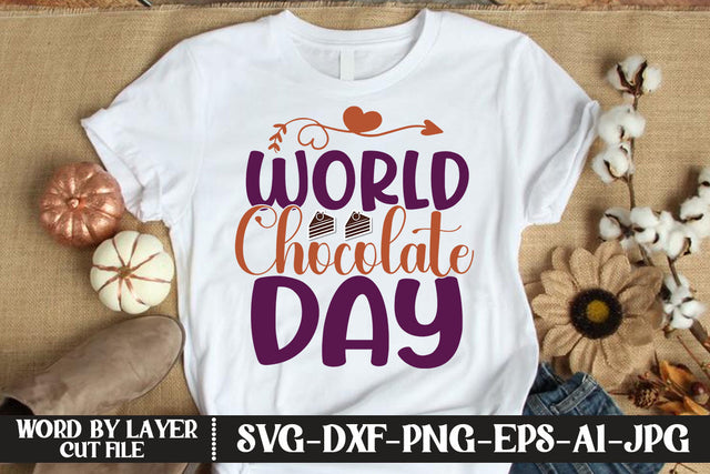 World Chocolate Day SVG CUT FILE SVG MStudio 