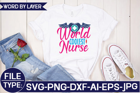 World Coolest Nurse SVG Cut File SVG Studio Innate 