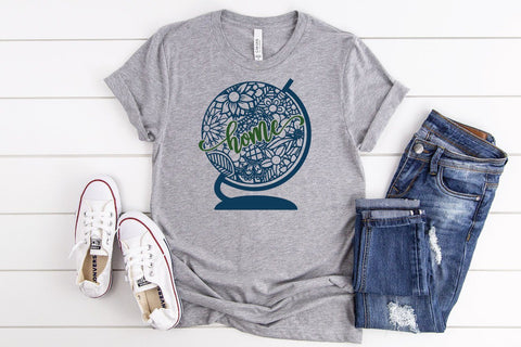 World Globe Mandala SVG - Home SVG File SVG Old Market 