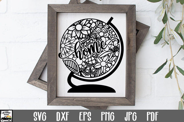 World Globe Mandala SVG - Home SVG File SVG Old Market 