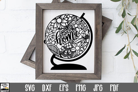 World Globe Mandala SVG - Home SVG File SVG Old Market 