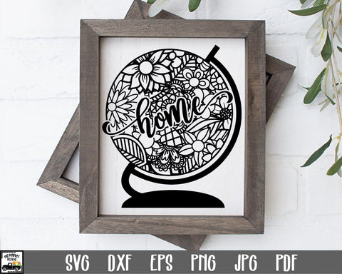 World Globe Mandala SVG - Home SVG File SVG Old Market 