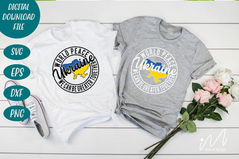 World peace Ukraine logo t shirt svg, Ukraine svg, Ukraine t shirt SVG Isabella Machell 