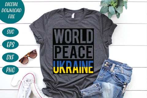 world peace Ukraine svg, Ukraine svg SVG Isabella Machell 