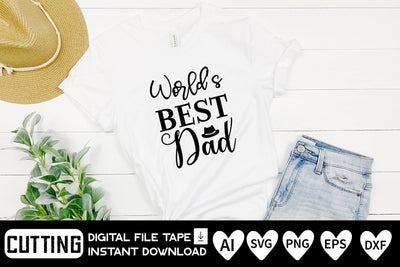 World s Best Dad SVG CraftlabSvg29 