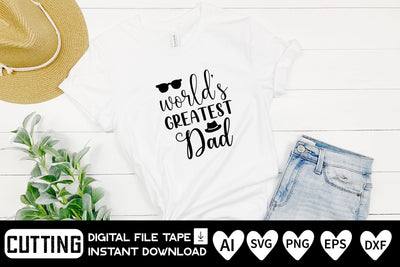 World s Greatest Dad SVG CraftlabSvg29 