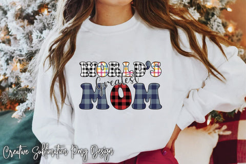 World s Greatest Mom Sublimation Creativeart88 