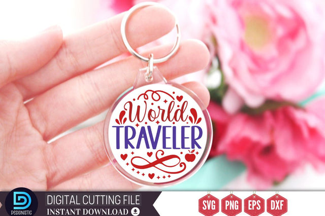 World traveler SVG SVG DESIGNISTIC 