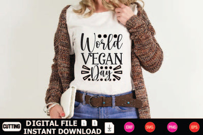 World Vegan Day SVG Shahin alam 