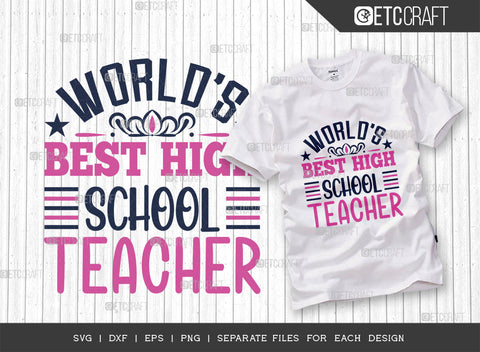 Worlds Best Bundle Vol-05 SVG Cut File | World's Best Coach Svg | World’s Best Professor Svg | World’s Best Teacher Svg | World's Best Pre-k Teacher Svg | World's Best Kindergarten Teacher Svg | World's Best High school teacher Svg | Quote Design SVG ETC Craft 