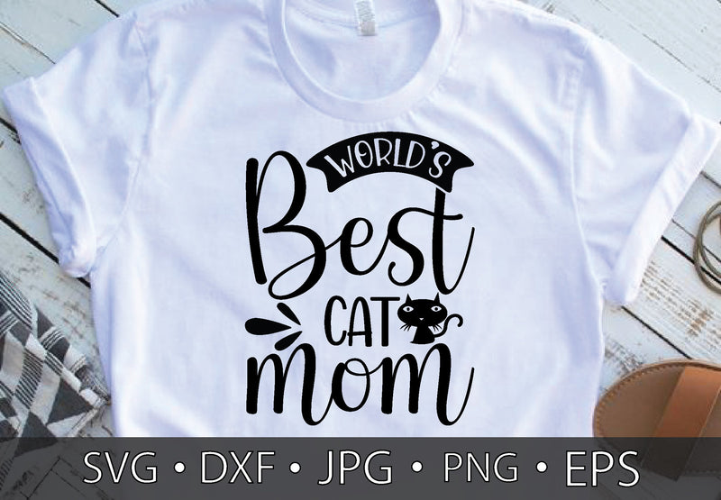 world’s best cat mom SVG md faruk hossain 