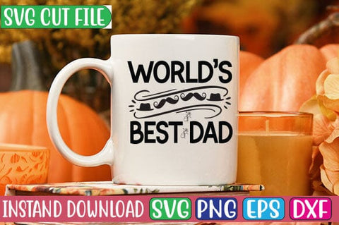 World’s Best Dad SVG Cut File SVG Studio Innate 