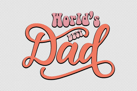 World’s Best Dad SVG designartist 