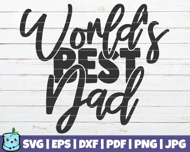 World's Best Dad SVG MintyMarshmallows 