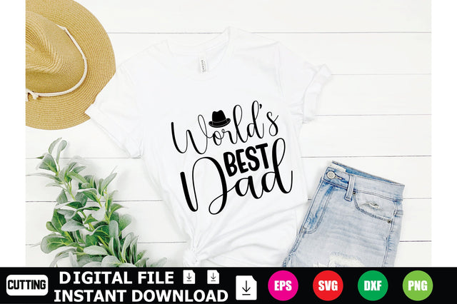 World’s Best Dad SVG Shahin alam 