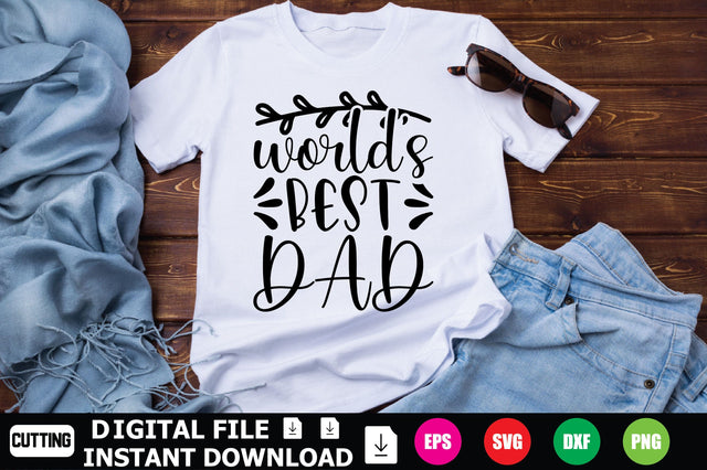 World’s Best Dad SVG Shahin alam 