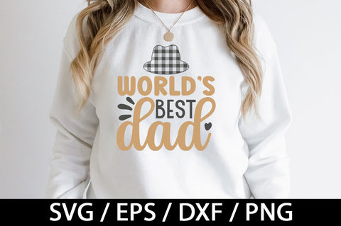 World's best dad svg SVG akazaddesign 
