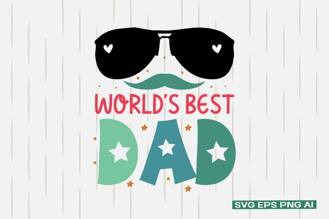 World's Best Dad SVG SVG designmaster24 