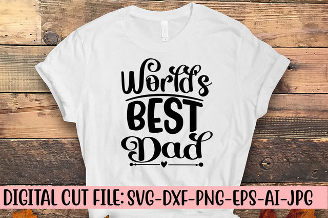 World's Best Dad Svg SVG Syaman 