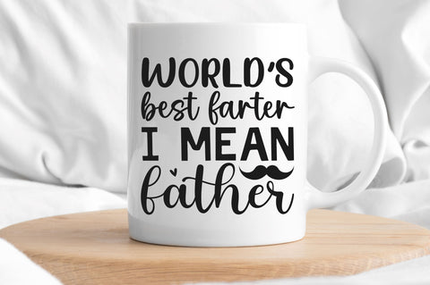 Worlds best farter i mean father SVG SVG Regulrcrative 
