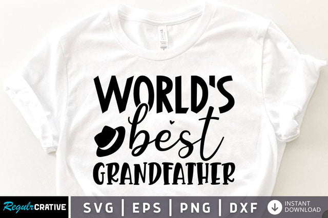 World's best grandfather SVG SVG Regulrcrative 