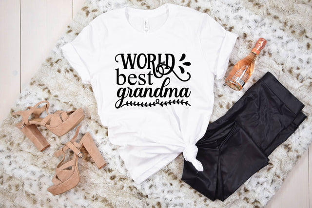 Worlds best grandma SVG designer krishna 