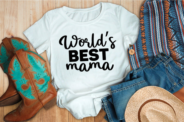 Worlds best mama svg SVG orpitasn 
