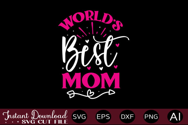 World's Best Mom-01 SVG SVG designmaster24 