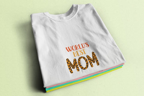 World's best mom Pattern Bundle SVG zafrans studio 