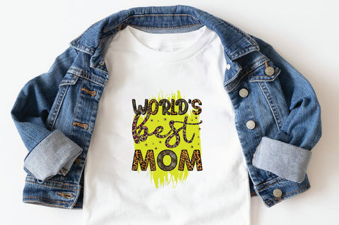 Worlds Best Mom Sublimation SVGArt 