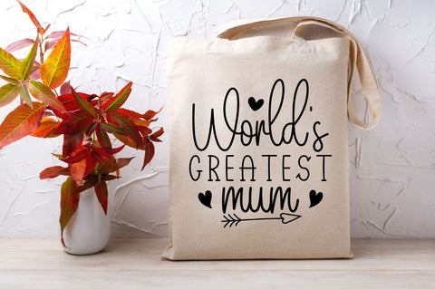 World's Best Mom SVG Bundle SVG DESIGNISTIC 