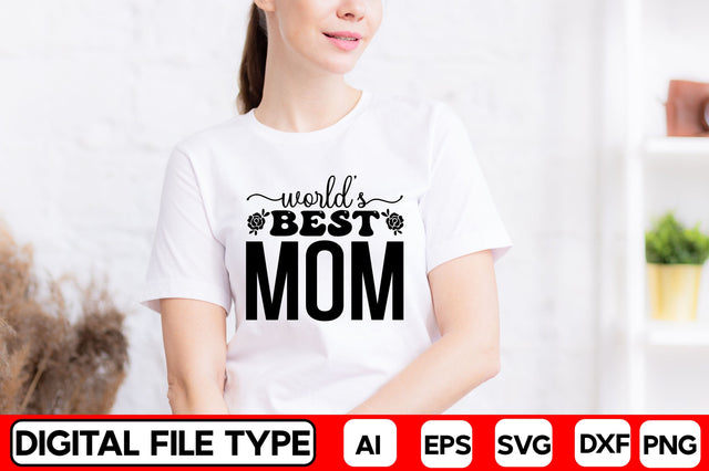 World's Best Mom SVG CraftlabSvg29 