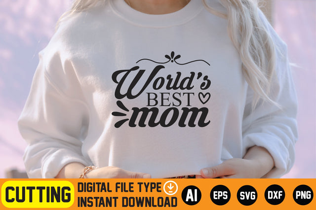 World's Best Mom SVG CraftlabSvg29 