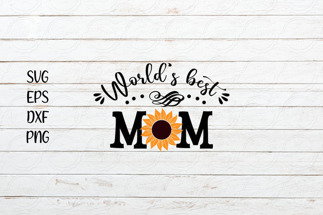 World's best mom svg, Mother's Day svg Design SVG SmmrDesign 