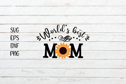 World's best mom svg, Mother's Day svg Design SVG SmmrDesign 