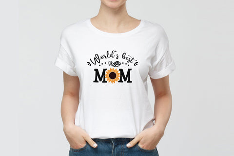 World's best mom svg, Mother's Day svg Design SVG SmmrDesign 