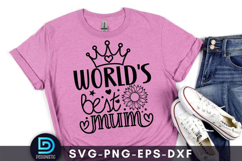World's best mum, Mom Life SVG SVG DESIGNISTIC 