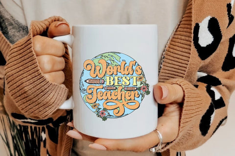 World's Best Teacher Sublimation Sublimation Jagonath Roy 