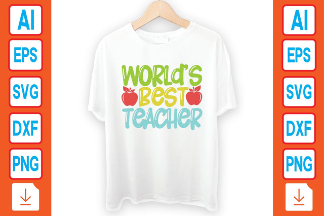 World’s Best Teacher SVG Craftlabsvg24 